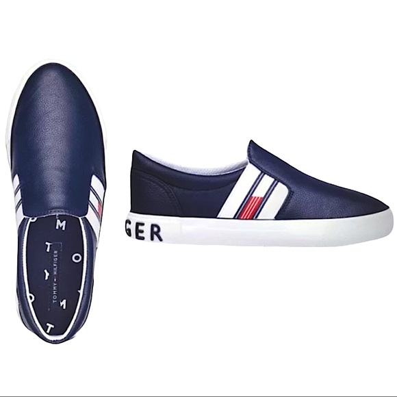 Tommy Hilfiger Fin 2 Slip On Signature Sneaker NWT - Picture 2 of 9
